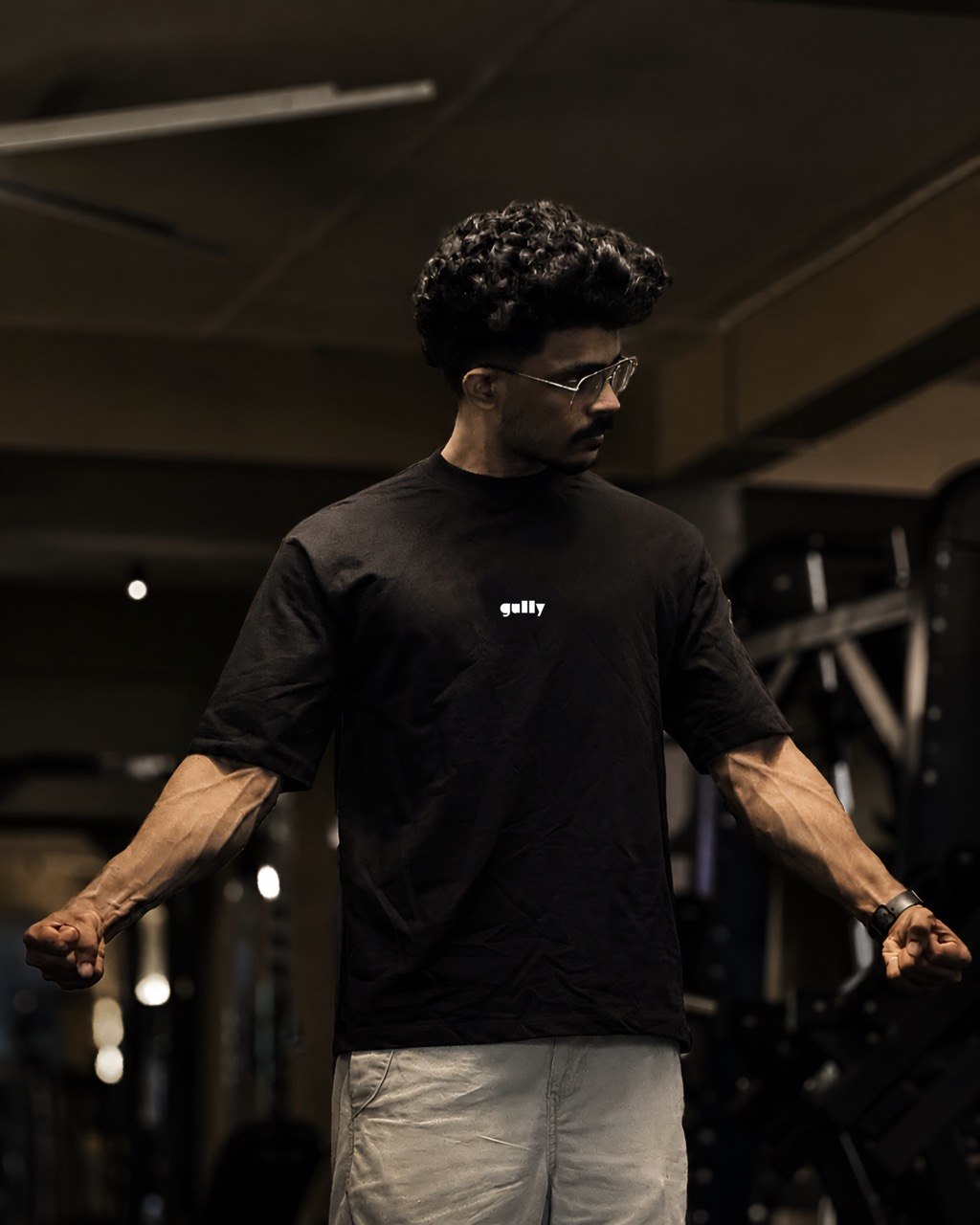 Essential Oversized Tee – Black